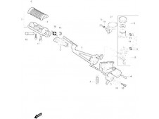Bomba freno trasera Hyosung Aquila i 650 2007-2014