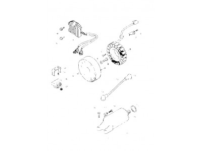 Rele arranque  Triumph speed four 600 2003-2006