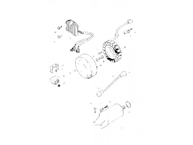 Rele arranque  Triumph speed four 600 2003-2006