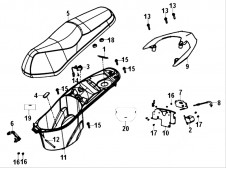 Interruptor stop Sym Jet 14 125 LC 2021 - 2023