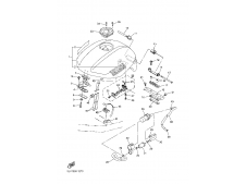 Deposito gasolina Yamaha fazer 1000 2001-2003