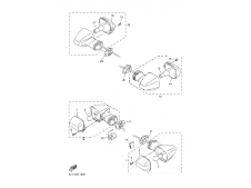 Intermitente delantero izquierdo Yamaha fazer 1000 2001-2003
