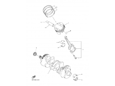 Cigueñal Yamaha fz 800 2010-2015