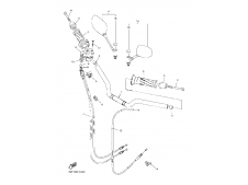 Caña acelerador plastico Yamaha fz 800 2010-2015