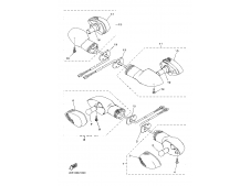 Intermitente trasero derecho Yamaha fz 800 2010-2015