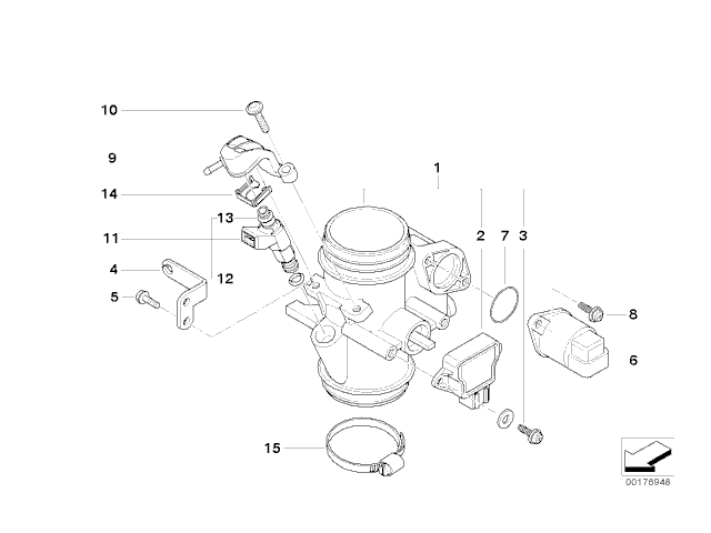 Inyector Bmw G 650 Xcountry 2006 - 2007