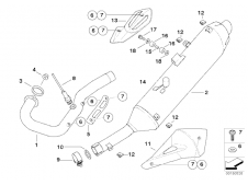 Sonda lamda Bmw G 650 Xcountry 2006 - 2007