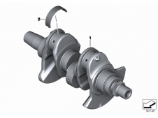 Cigueñal Bmw F800R 800 cc 2006 - 2014