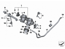 Inyector Bmw F800R 800 cc 2006 - 2014