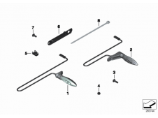 Intermitente trasero led Bmw F800R 800 cc 2006 - 2014