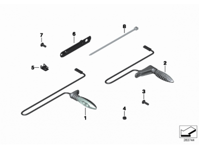 Intermitente trasero led Bmw F800R 800 cc 2006 - 2014
