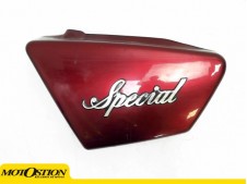 Cacha izquierda moderna especial granate YAMAHA SR 250 1980-1989  repuestos de motos