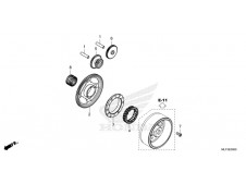Corona bendix Honda NT 1100 DTC 2022 - 2023