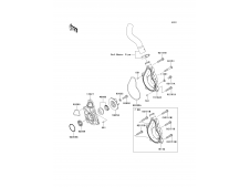 BOMBA AGUA Kawasaki Versys 650 2015 - 2020