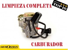 	Limpeza y puesta apunto de carburadores