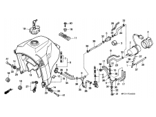 Tapon de gasolina Honda africa 750 1992 - 1994