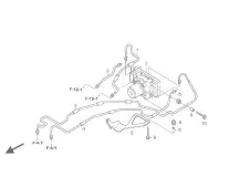 MODULO O UNIDAD MANDO ABS Honda CBF 600 y CBF 600 ABS 2004 - 2007