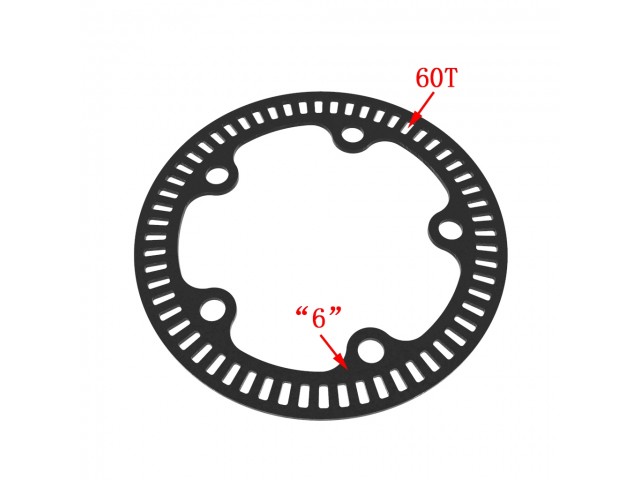 Corona abs trasero Motos Asiáticas Zontes GK350 2022 - 2024