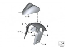 Aleta delantera Bmw C 650 gt 2015 - 2019