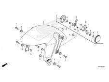 Aleta delantera Honda CBR 500 2021 - 2022