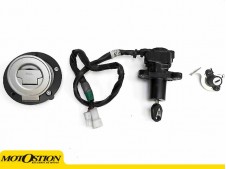Cerraduras completas codificadas, clausor cdi y tapon Yamaha Mt07 2015 - 2017