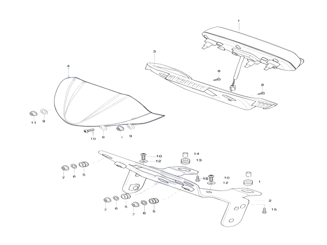 Araña relojes Hyosung GD 250 N 2014 - 2016