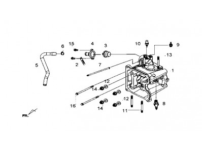 Sensor temperatura agua Sym Joymax 300i GTS 2012 - 2015
