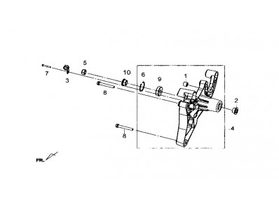 Basculante Sym Joymax 300i GTS 2012 - 2015