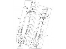 Brazo suspensión derecho Yamaha Tricity 125 2014 - 2016