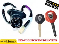 Cerraduras completas codificadas YAMAHA MT 03 660 2006-2008  recambios para moto