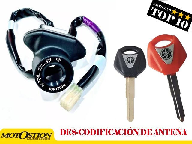 Cerraduras completas codificadas YAMAHA MT 03 660 2006-2008  recambios para moto