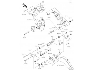 Bieletas Kawasaki Ninja 650 2021 - 2022