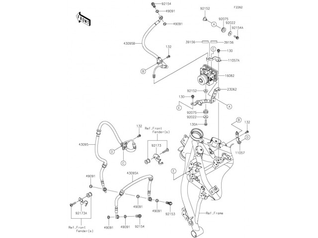 Modulo abs Kawasaki Ninja 650 2021 - 2022