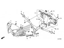 Embellecedor manillar delantero Honda Vision 110 2017 - 2020