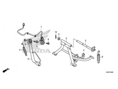 Caballete Honda Vision 110 2017 - 2020