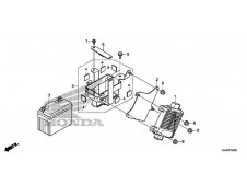 Caja porta batería Honda Vision 110 2017 - 2020