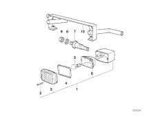 Intermitente delantero derecho o trasero izquierdo Bmw R100 R Classic