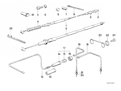 Cable acelerador Bmw R100 R Classic 1991- 1996