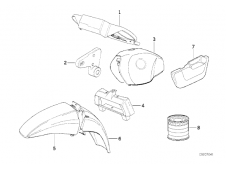 Cacha derecha Bmw R100 R Classic 1991- 1996