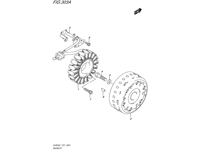 Bobina encendido Suzuki DL V-Strom 650 2017 - 2020