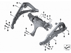ARAÑA CENTRAL CARENADO SUPERIOR Bmw  r 1200gs lc 2013 - 2018