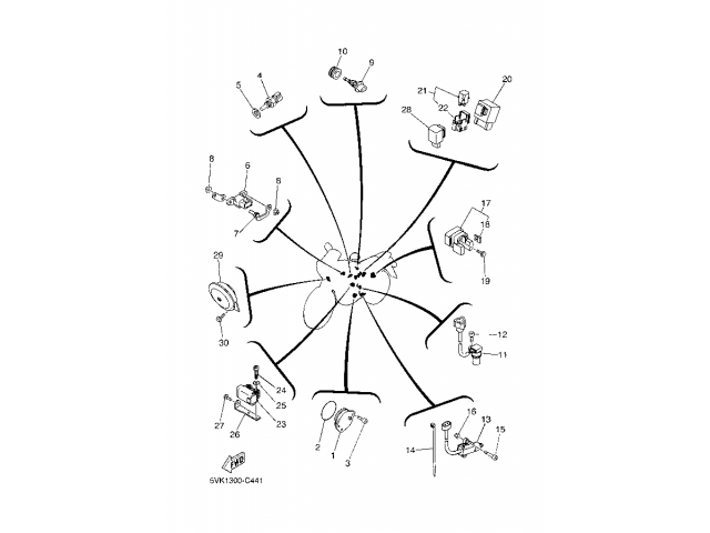 X-Max 400 ABS 2018 - 2020 Yamaha XT R y XT X 660 2004 - 2007
