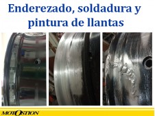enderezado y Reparación de llantas de moto
