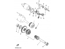 Piñones arranque Yamaha virago 1100 1985-1995