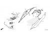 Embellecedor piloto trasero Honda PCX 125 2021 - 2024