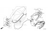 Bisagra asiento Honda PCX 125 2021 - 2024