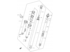 BARRA SUELTA DE HORQUILLA Suzuki bandit s 650 2006 - 2006