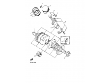 Cigueñal Yamaha Thundercat 600 1996 - 2003