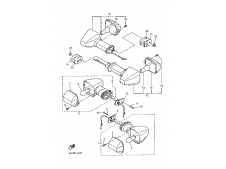 Intermitente delantero izquierdo Yamaha Thundercat 600 1996 - 2003
