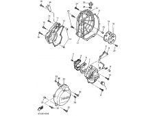 Tapa De Embrague de Motor Yamaha Thundercat 600 1996 - 2003